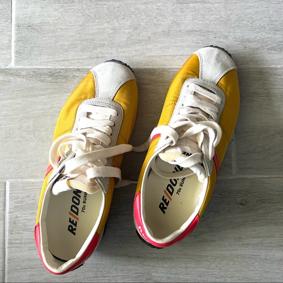 Re/done fashion 70s sneakers trainers 36 6.5 made in Italy! - Picture 4 of 5